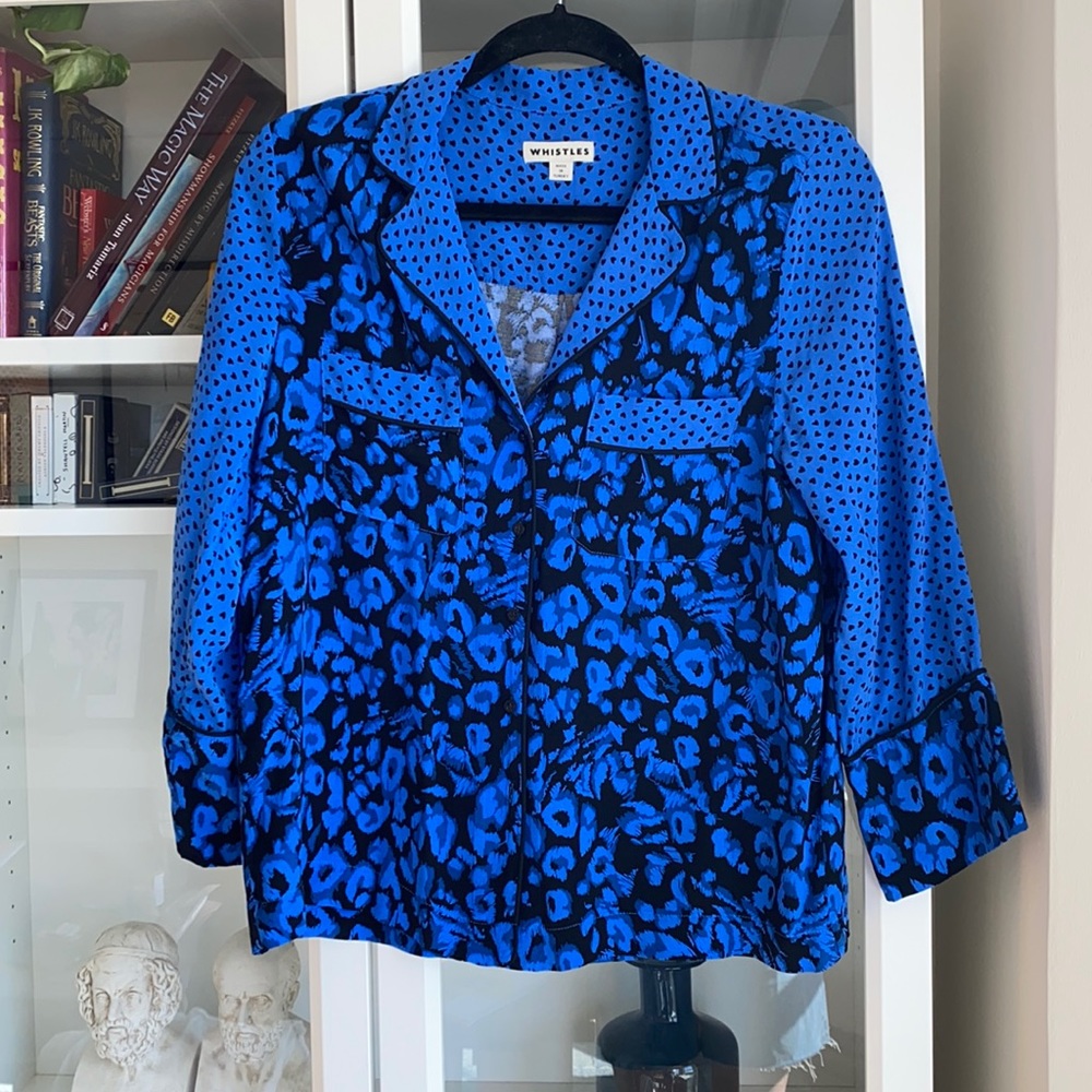 Whistles pajama style shirt